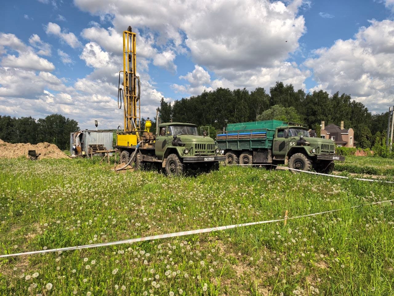 Буровые установки Артезианс-плюс на объекте